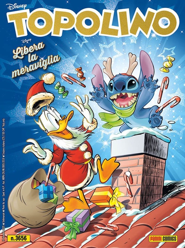 Topolino 3656 festeggia la magia del Natale