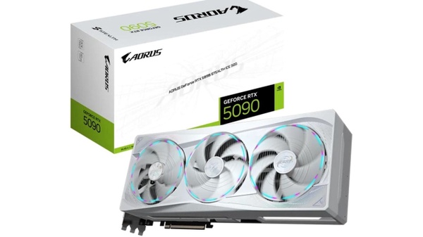Gigabyte Aorus GeForce RTX 5090 Stealth Ice