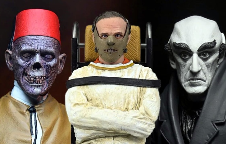 NECA Nuove action figure di tre icone del Cinema Horror