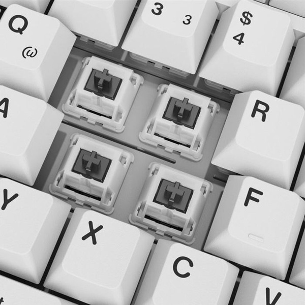 Sharkoon SGK55W - Tastiera 75% con gasket