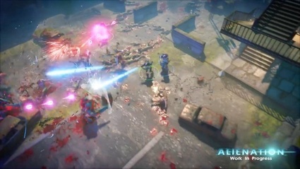 Alpha multiplayer gameplay