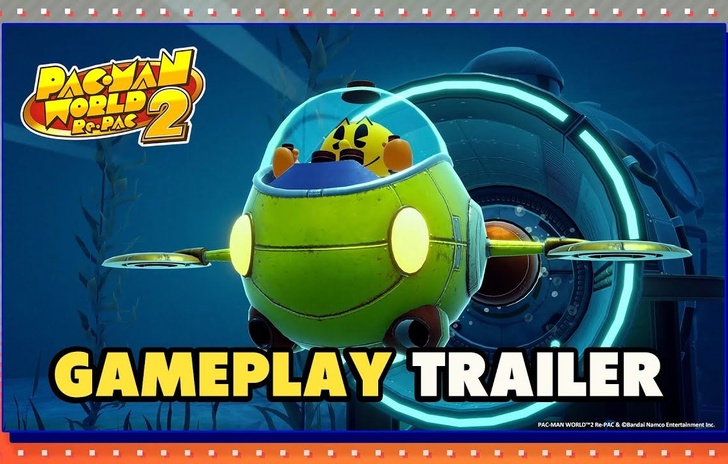 PACMAN WORLD 2 RePAC new gameplay trailer for the remake