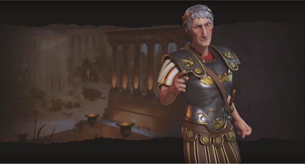 Traiano guidera Roma in Civilization VI