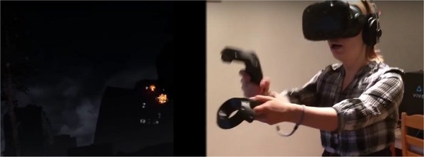 Primo impatto traumatico con la realta virtuale