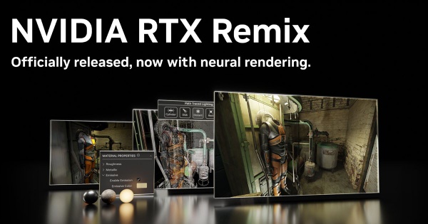 Il lancio di Nvidia RTX Remix, con la demo di Half-Life 2 RTX