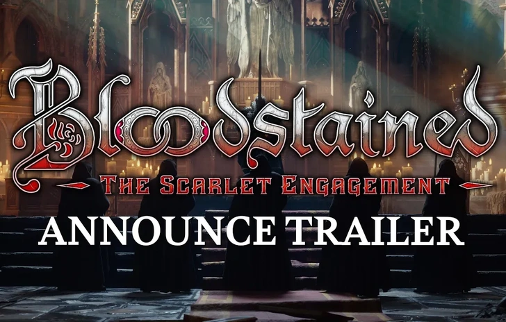 Bloodstained The Scarlet Engagement  il trailer di annuncio
