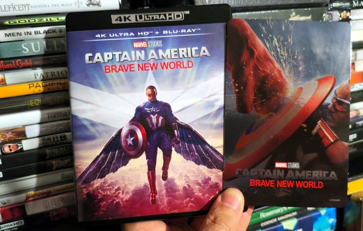Captain America Brave New World Ledizione 4K italiana