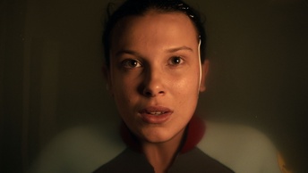 Millie Bobby Brown e Undici in Stranger Things 5. Crediti: Netflix