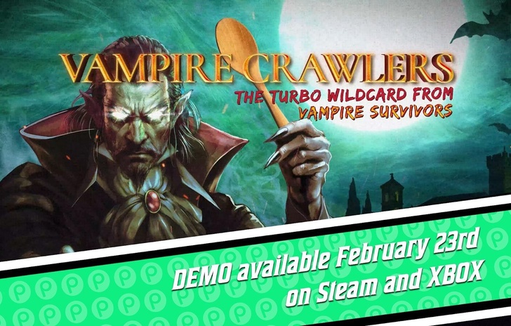 Vampire Crawlers disponibile la demo del nuovo gioco di Poncle