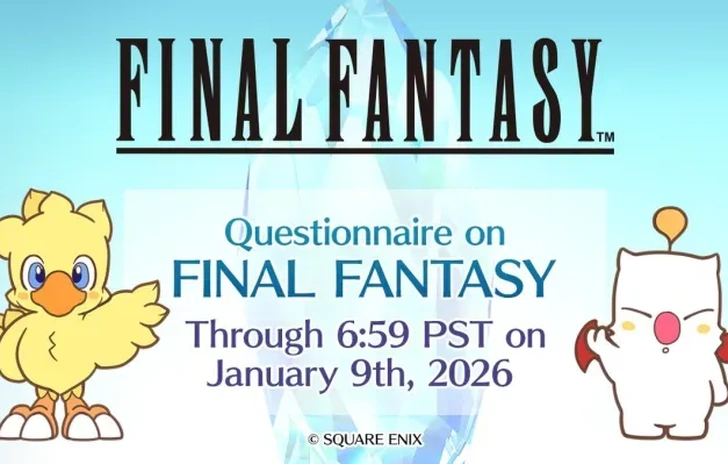 Final Fantasy Square Enix Opens Survey