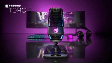 Roccat svela il nuovo microfono torch