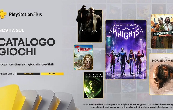 PlayStation Plus i titoli Extra e Premium di ottobre