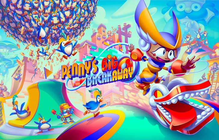 Pennys Big Breakaway nuovo platform 3D dai creatori di Sonic Mania