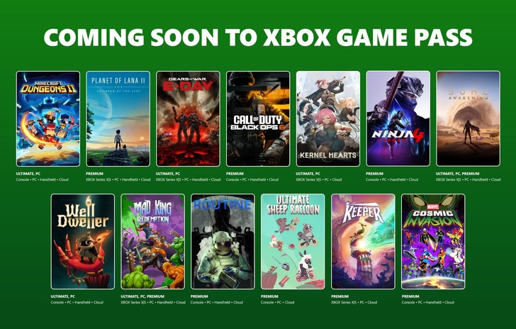 Xbox Game Pass la seconda ondata di settembre con Gears of War