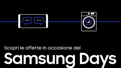 Iniziano oggi i Samsung days