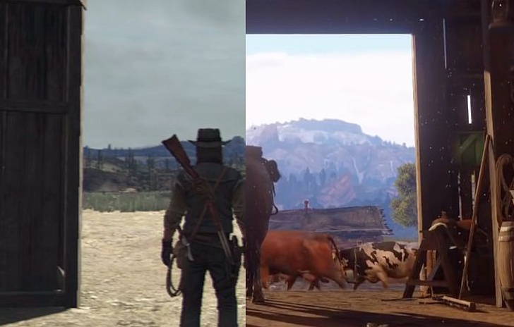 Una video comparazione per Red Dead Redemption 2