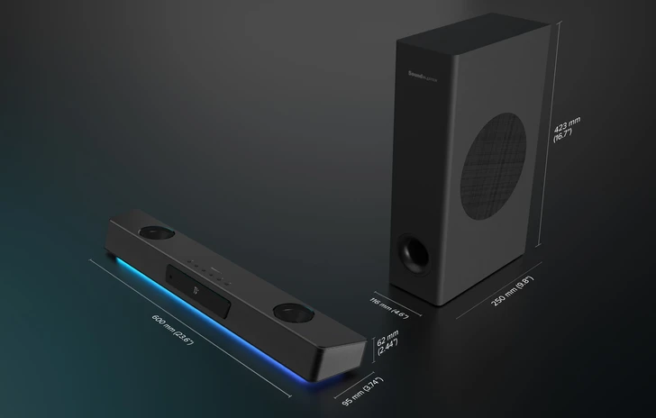 Creative Sound Blaster Katana V2X recensione della soundbar da gaming ma non solo