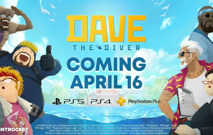 Dave the Diver arriva su console Sony e sul PlayStation Plus
