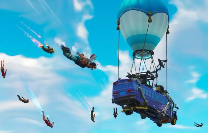 Fortnite Battle Royale Fu concepito in un Uber