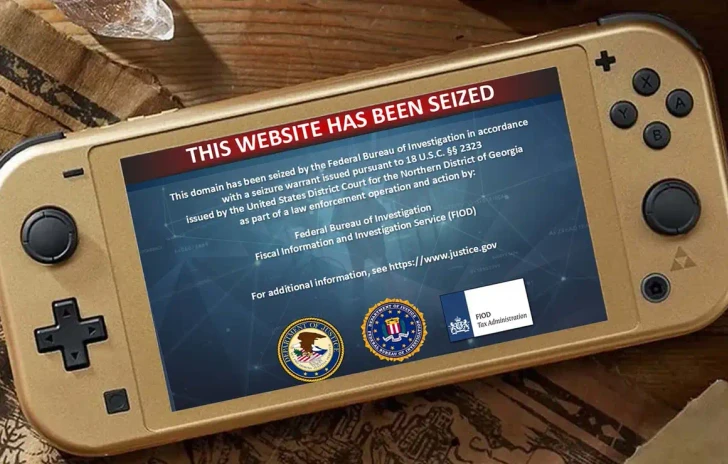 Nintendo Switch lFBI chiude un sito pirata