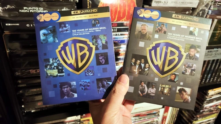 Cofanetti 100 anni di Warner Bros in 4K Ultra High Definition