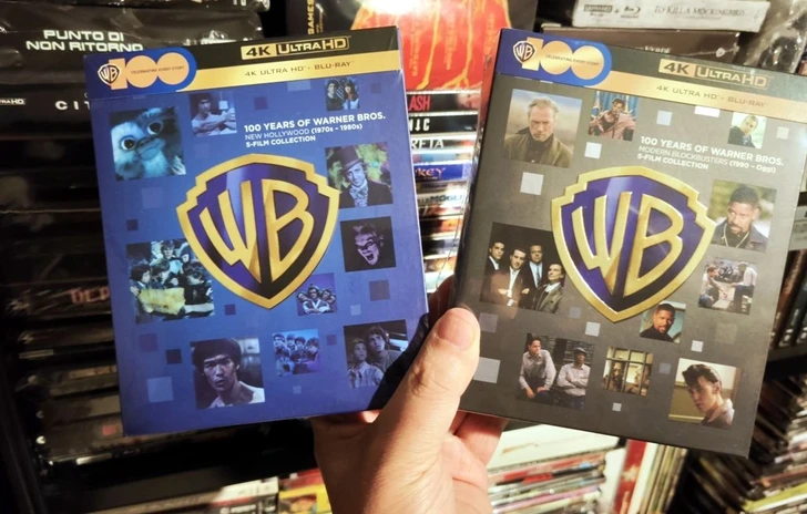 Cofanetti 100 anni di Warner Bros in 4K Ultra High Definition