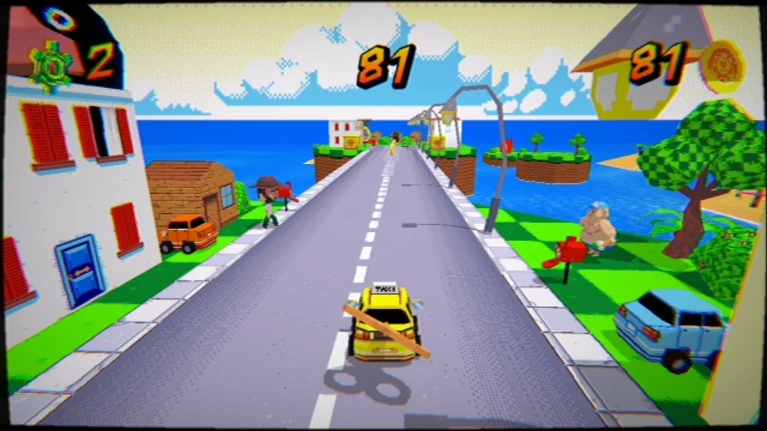 Yellow Taxi Goes Vroom il collectathon in stile N64 su Steam da aprile