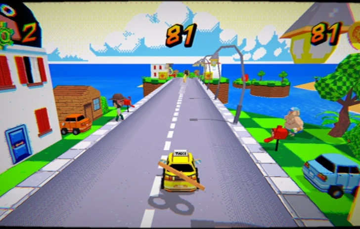 Yellow Taxi Goes Vroom il collectathon in stile N64 su Steam da aprile