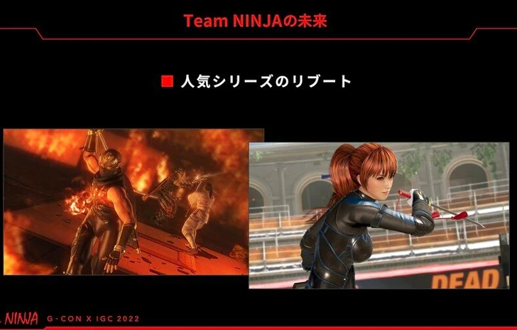Un reboot per Dead or Alive e Ninja Gaiden