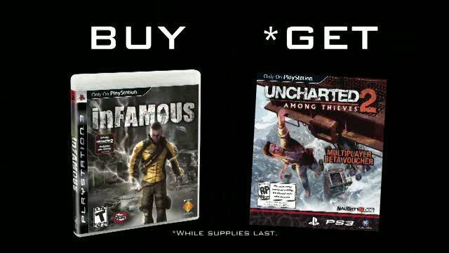 InFamous annuncia Uncharted 2