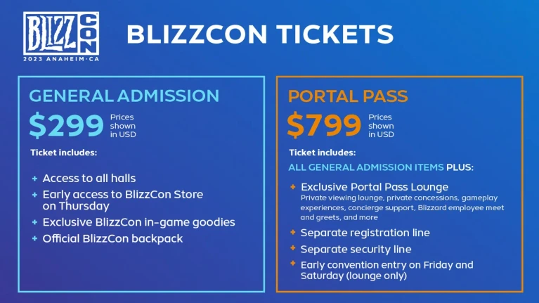 BlizzCon 2023 sarà interamente visibile in streaming