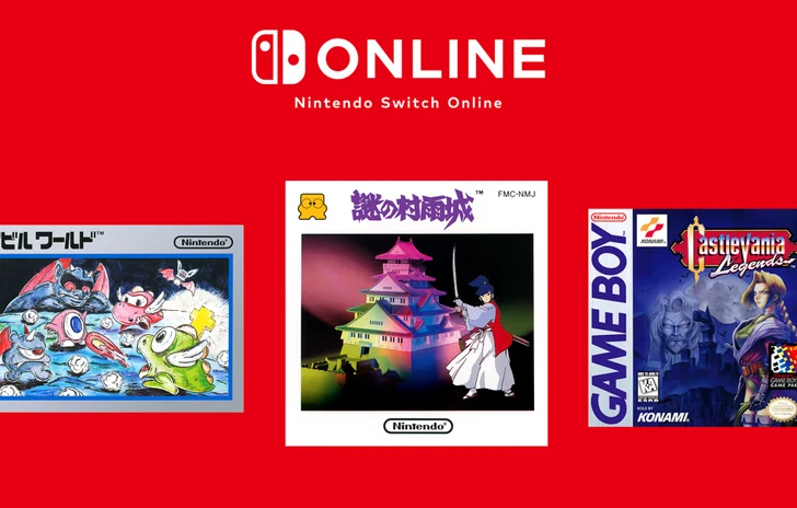 Nintendo Switch Online 3 nuovi giochi in arrivo per NES e Game Boy 