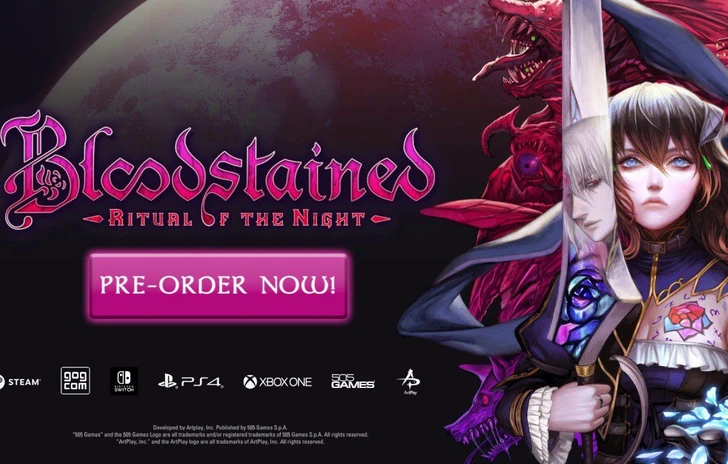 Bloodstained Ritual of the Night  Pre Order Trailer