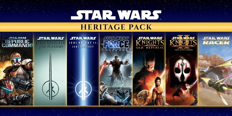 Star Wars Heritage Pack (2023) disponibile ledizione fisica su Switch