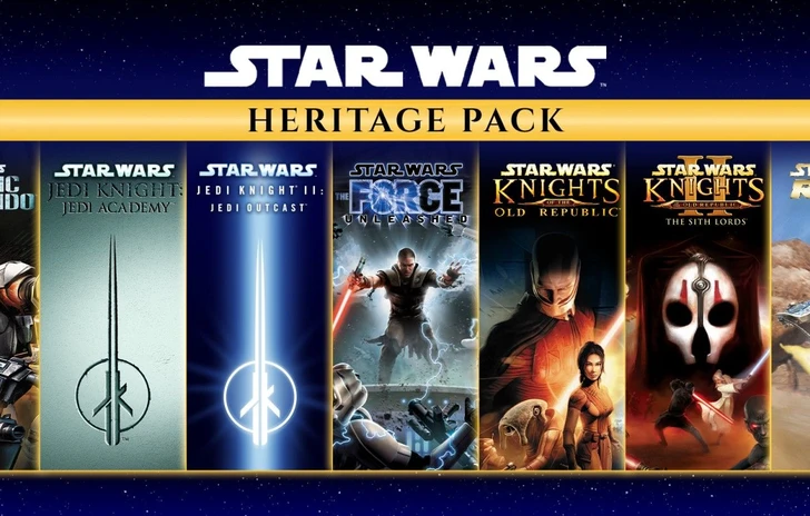 Star Wars Heritage Pack (2023) disponibile ledizione fisica su Switch