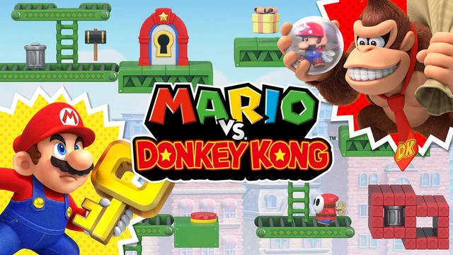 Mario vs Donkey Kong giocattoli da guardare e forse toccare  Anteprima Switch