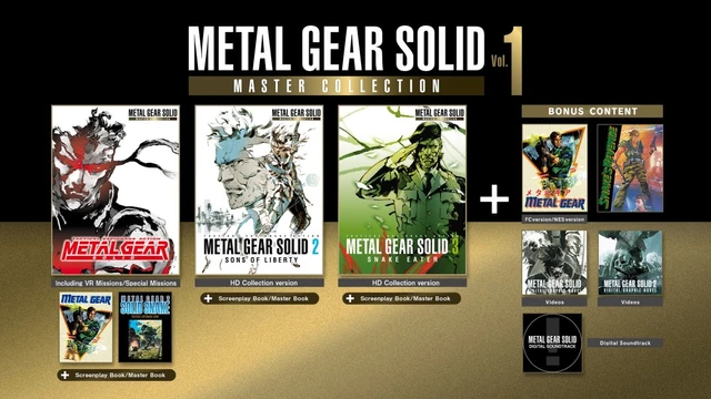 Metal Gear Solid Master Collection Vol 1 svelati frame rate e risoluzione dei giochi 