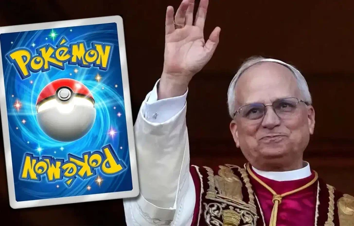 Papa Leone XIV benedice un Pokémon
