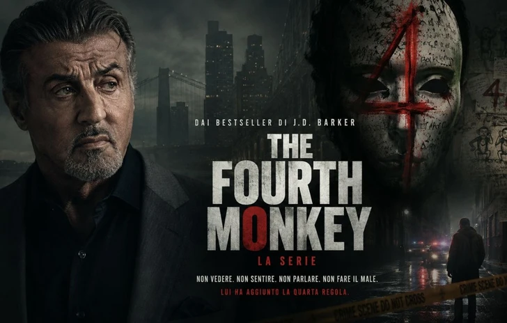 Stallone produce la serie thriller tratta da The Fourth Monkey