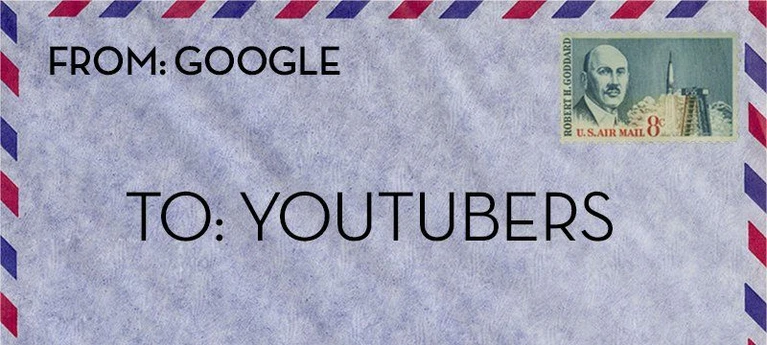 Lettera di Google agli Youtuber