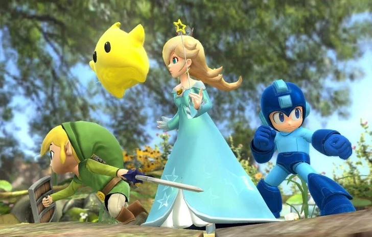 Rosalina combatte su Super Smash Bros