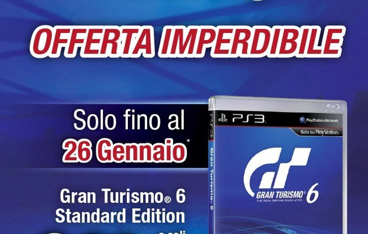 Gran Turismo 6 in offerta speciale