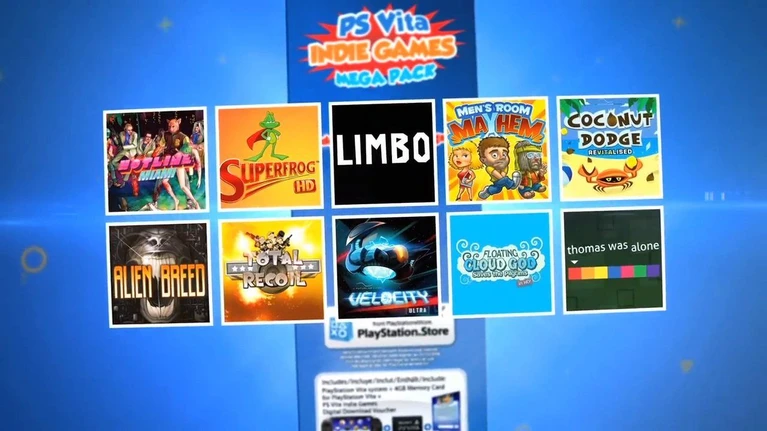 Spot TV per PS Vita Indie Mega Pack