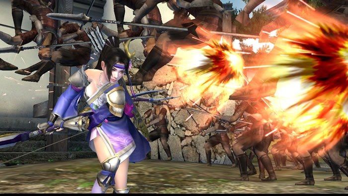 Samurai Warriors 4 mostra cinque eroi in azione