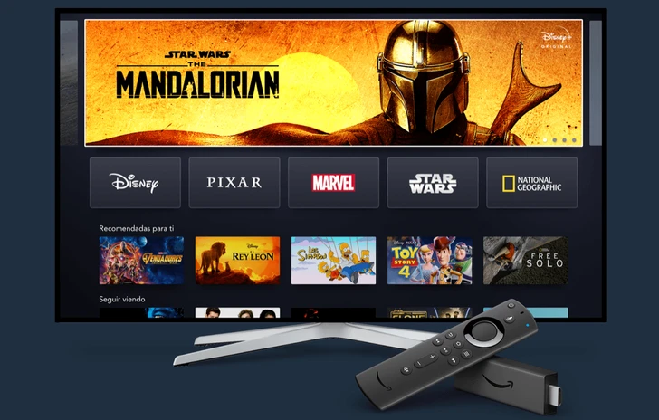 Disney disponibile sui dispositivi Amazon