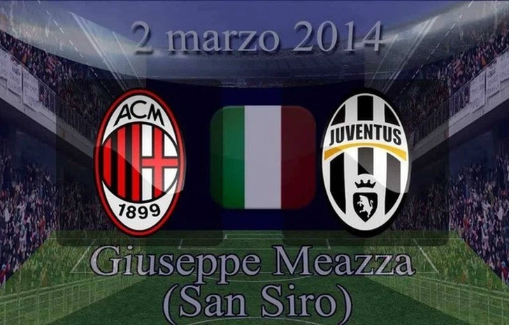 Milan Juventus nella simulazione di Fifa 14