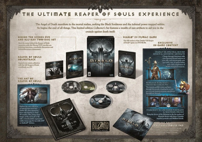 Unbox Collectors Edition di Diablo III Reaper of Souls