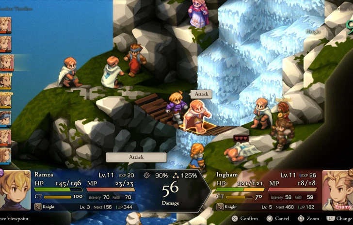 Final Fantasy Tactics scopriamo i segreti del remake