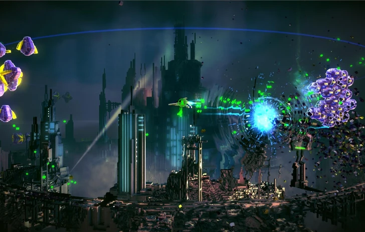 Una foto teaser per lespansione di Resogun