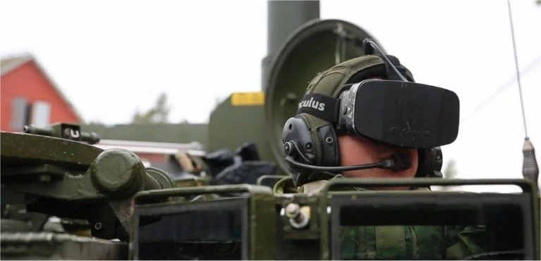 I Norvegesi guidano i Tank con Oculus Rift